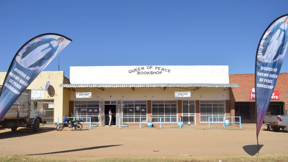 Queen of Peace Bookshop opened in Gokwe Diocese among other income generating projects.